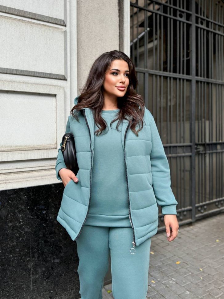 Костюм трійка Розмір: 46-48 S3674