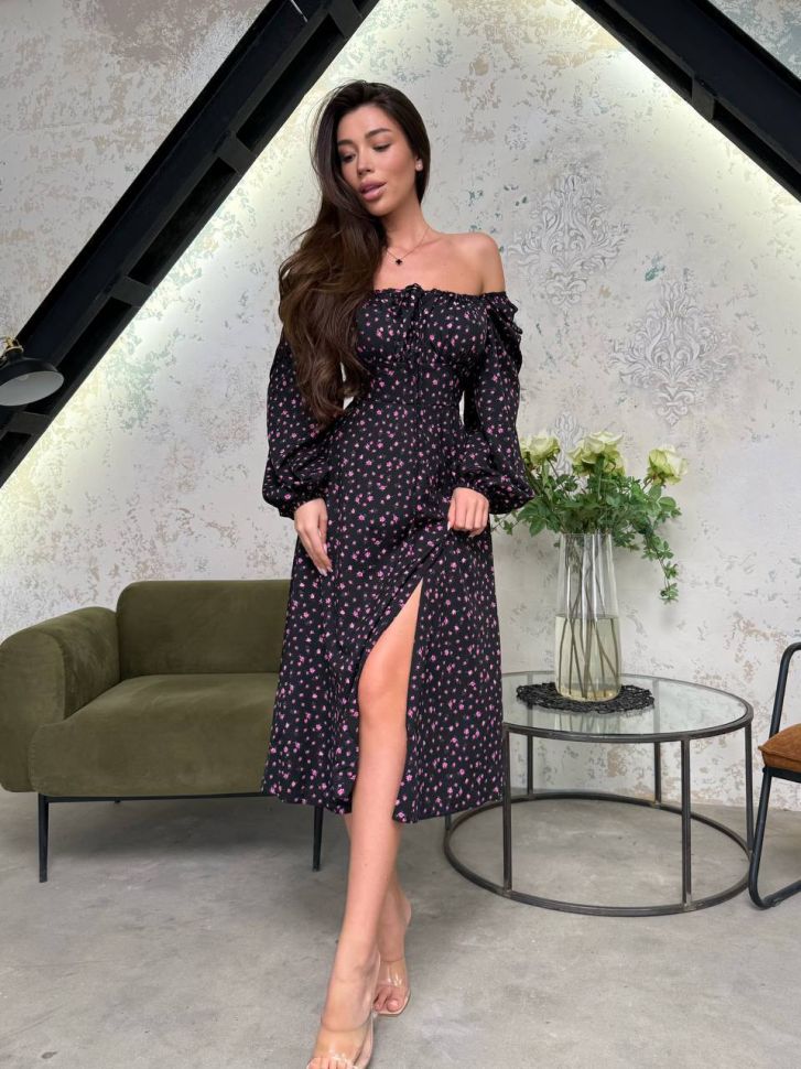 Сукня Розмір: 42-44, 46-48, 50-52 S470