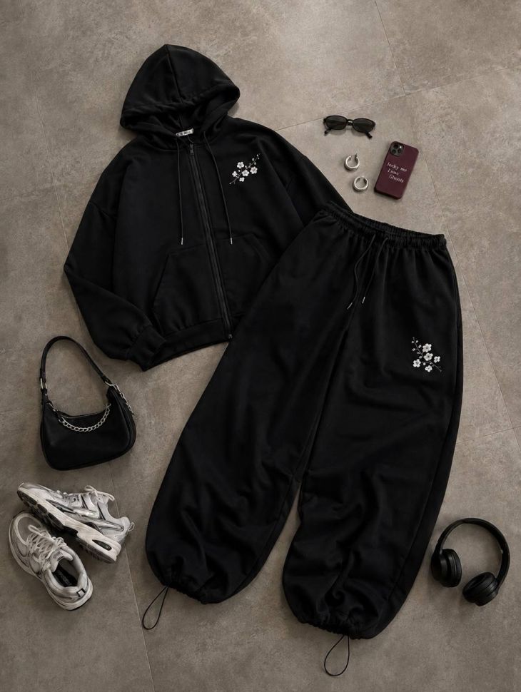 Костюм Розмір: 42-48 OVERSIZE S12575