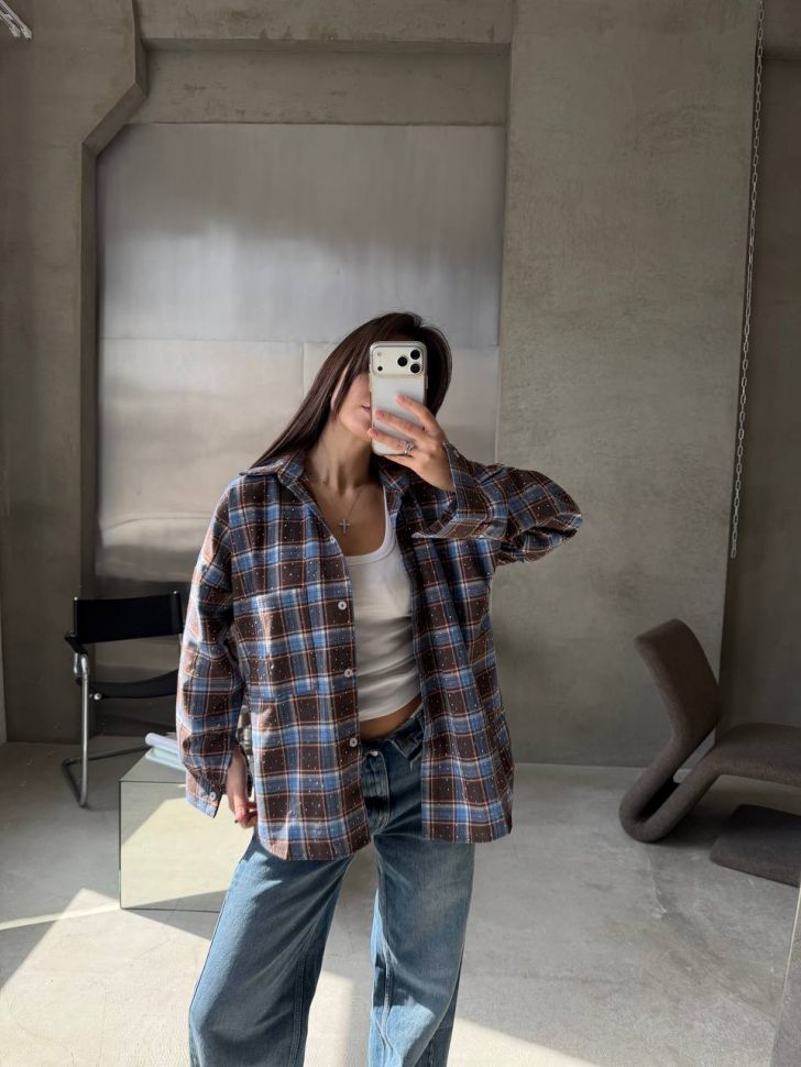 Сорочка Розмір: 42-44, 46-48 S6374