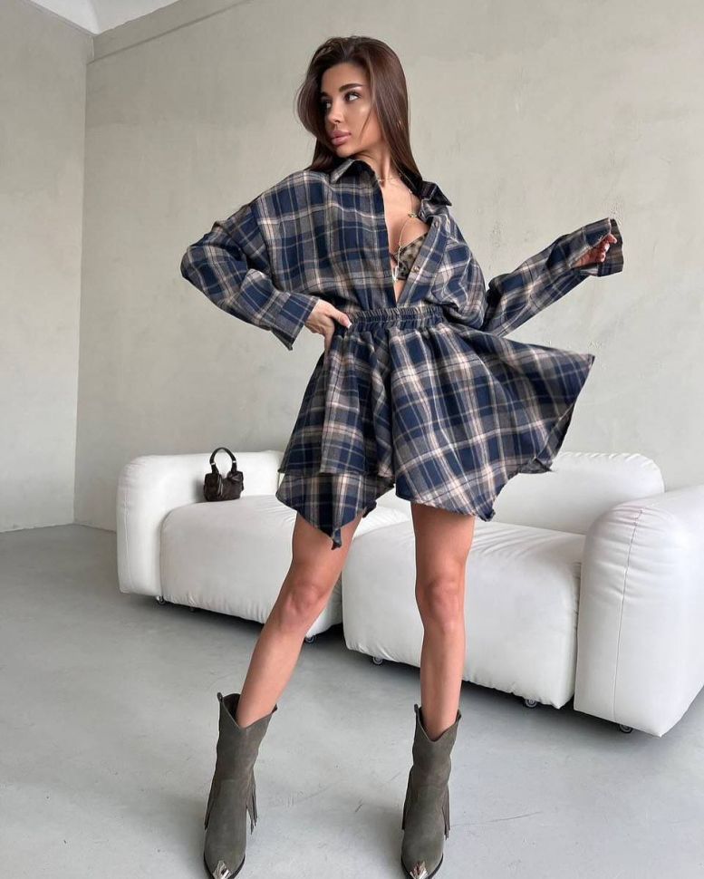 Костюм Розмір: oversize 42-46 S970