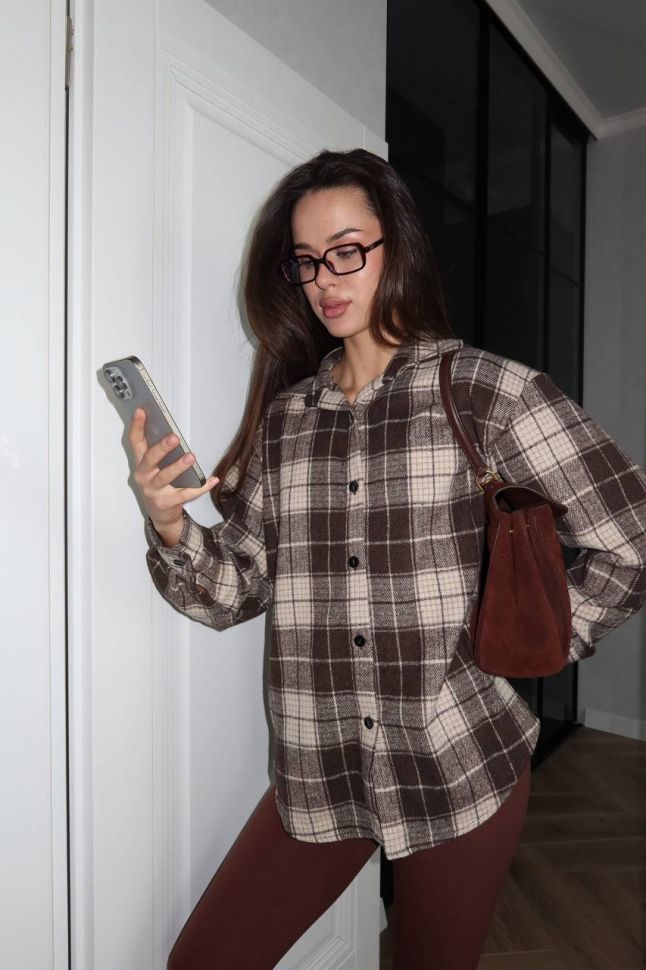 Сорочка Розмір: 42-46 oversized S14376
