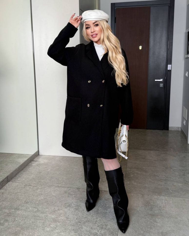 Пальто Розмір: 50-52,54-56,58-60,62-64 S4679