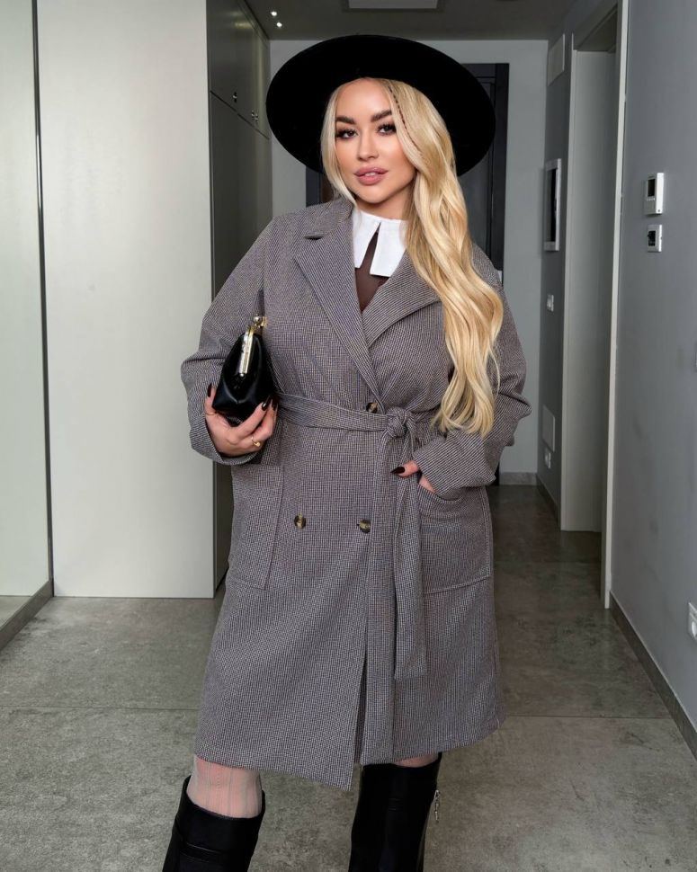 Пальто Розмір: 50-52,54-56,58-60,62-64 S4679