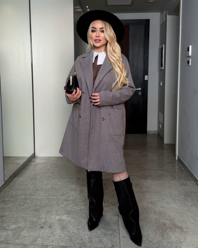 Пальто Розмір: 50-52,54-56,58-60,62-64 S4679