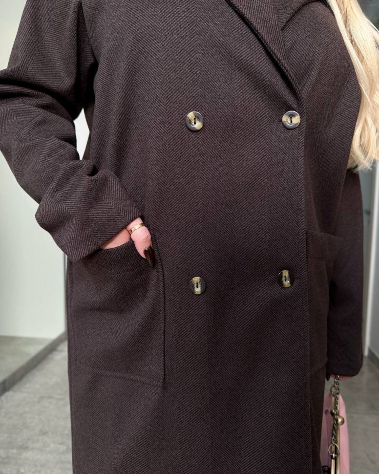 Пальто Розмір: 50-52,54-56,58-60,62-64 S4679