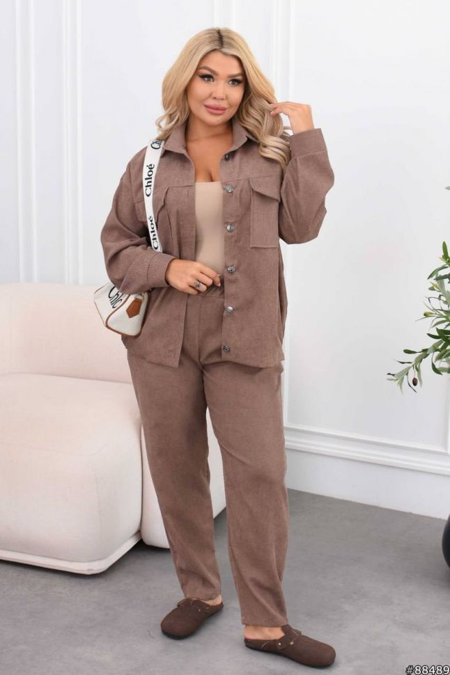 Костюм Розмір: 48-50,52-54,56-58,60-62 S6580