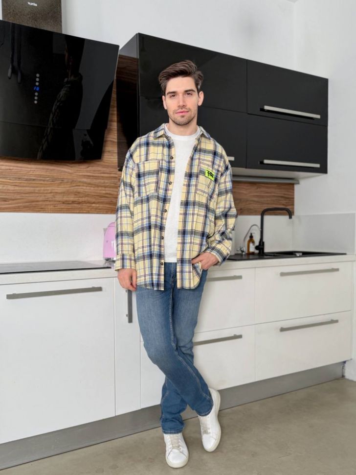 Сорочка  чоловіча Розмір: 46-50, 52-56 S1279