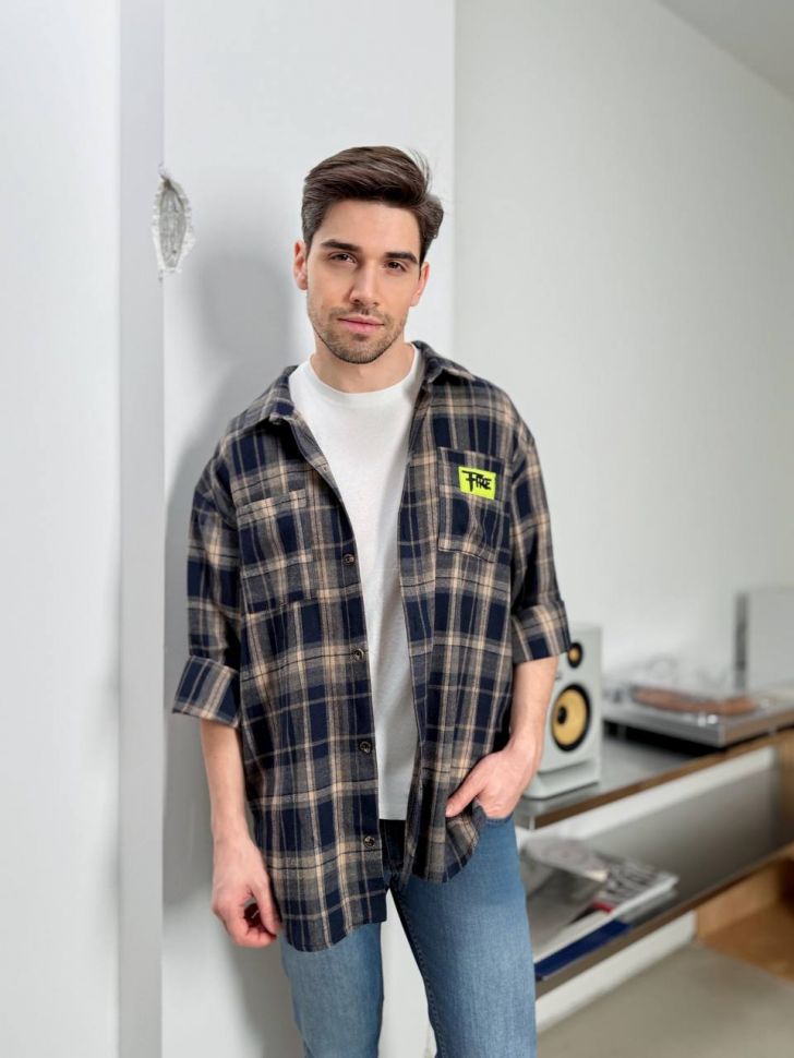 Сорочка  чоловіча Розмір: 46-50, 52-56 S1279