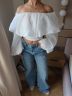 Блузка Розмір: 42-46 Oversize S8483