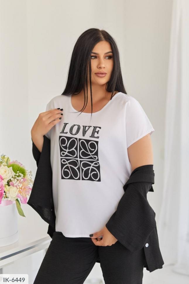 Прогулянковий костюм IK-6443 р:50-52;46-48;54-56;58-60