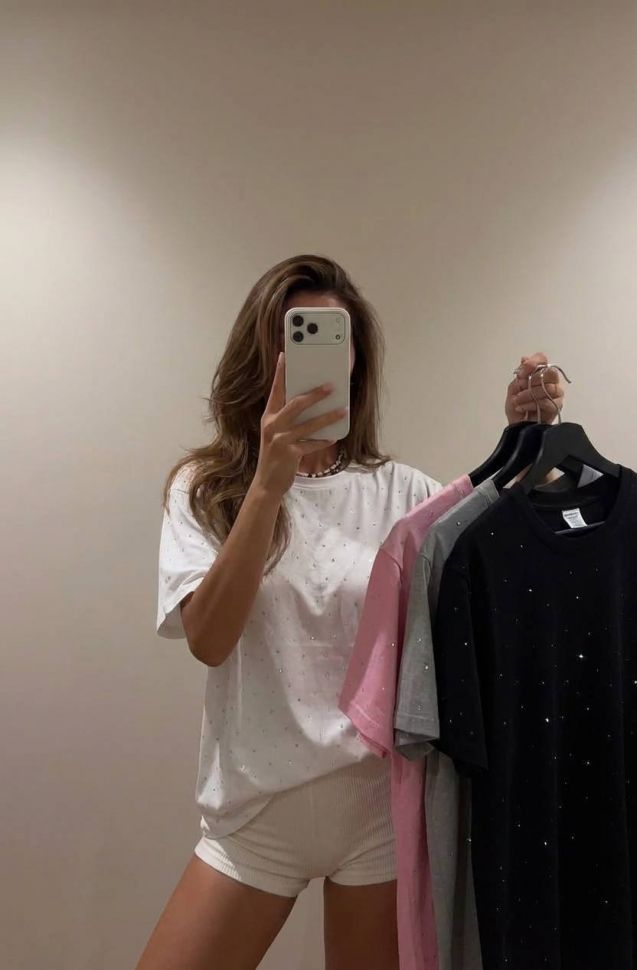 Футболка Розмір: oversize S6184