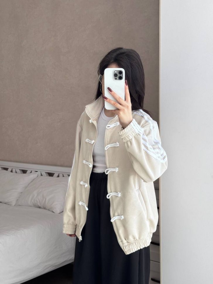 Бомбер Розмір: 42-48 Oversize S2388