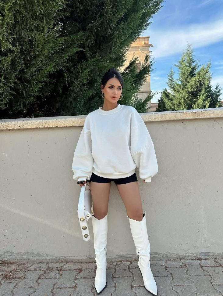 Худі Розмір: 42-48 OVERSIZE S2089