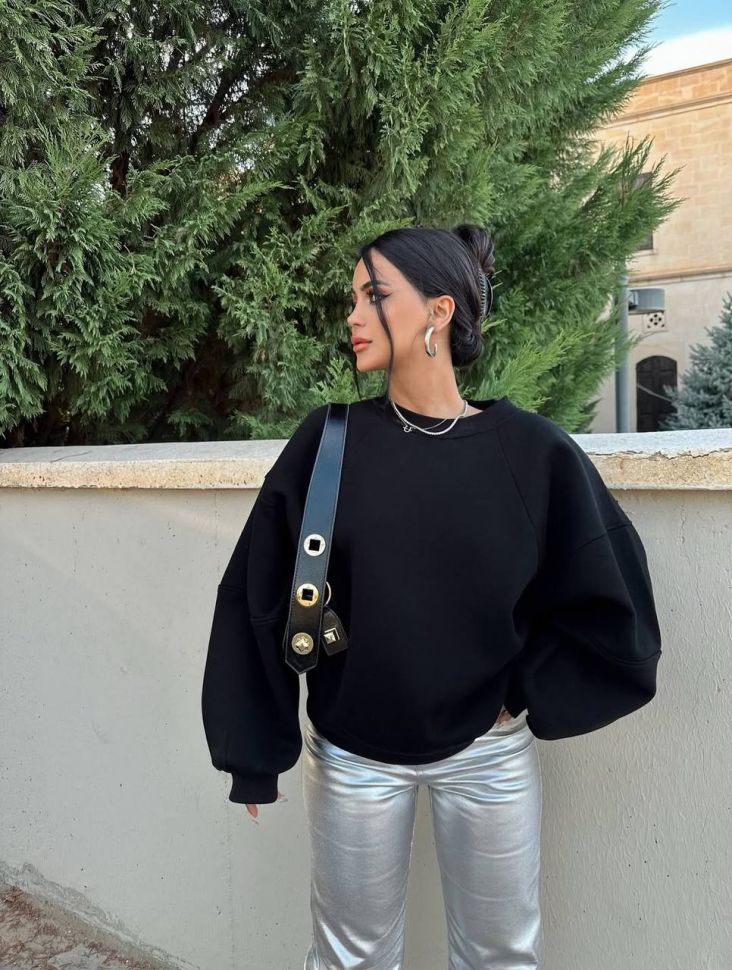 Худі Розмір: 42-48 OVERSIZE S2089