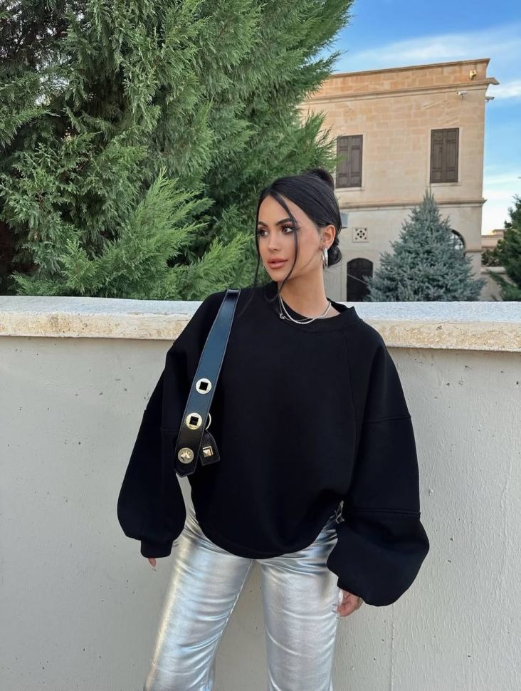 Худі Розмір: 42-48 OVERSIZE S2089