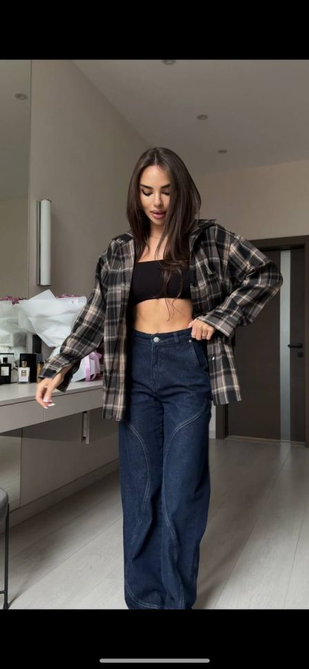 Сорочка Розмір: 42-46 oversized S2489