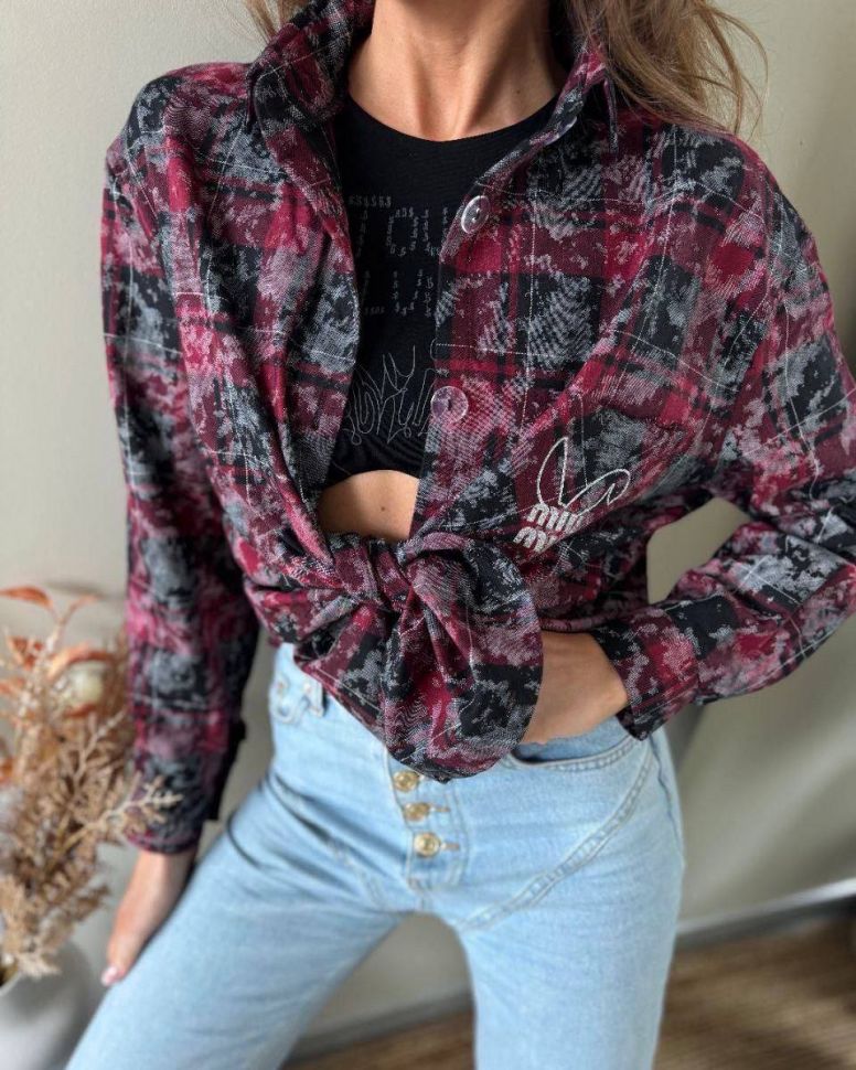 Сорочка Розмір: 42-46 oversize S5787