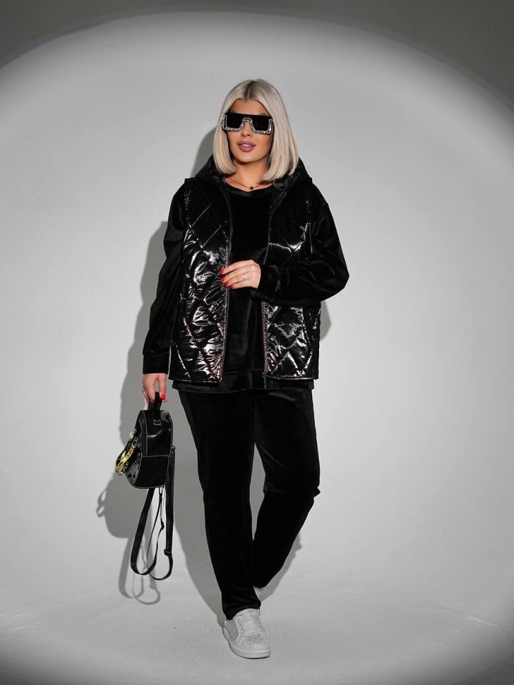 Костюм трійка Розмір: 50-52,54-56, 58-60 S5288