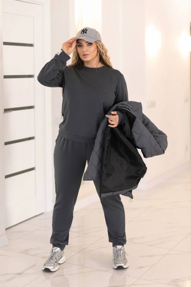 Костюм трійка Розмір: 50-52, 54-56, 58-60, 62-64 S1391