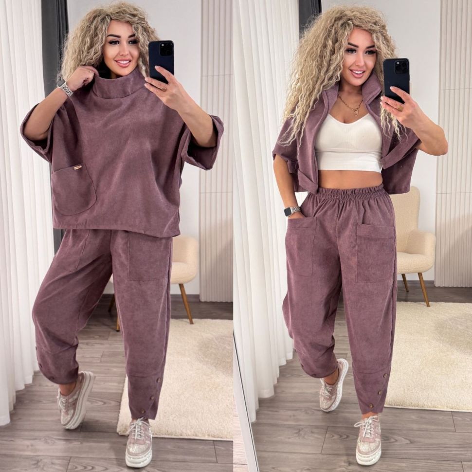 Костюм Розмір: 42-46, 48-52, 54-58, 60-64 S6590