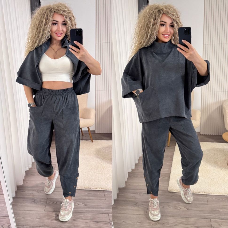 Костюм Розмір: 42-46, 48-52, 54-58, 60-64 S6590