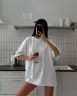 Футболка Розмір: oversize S8492