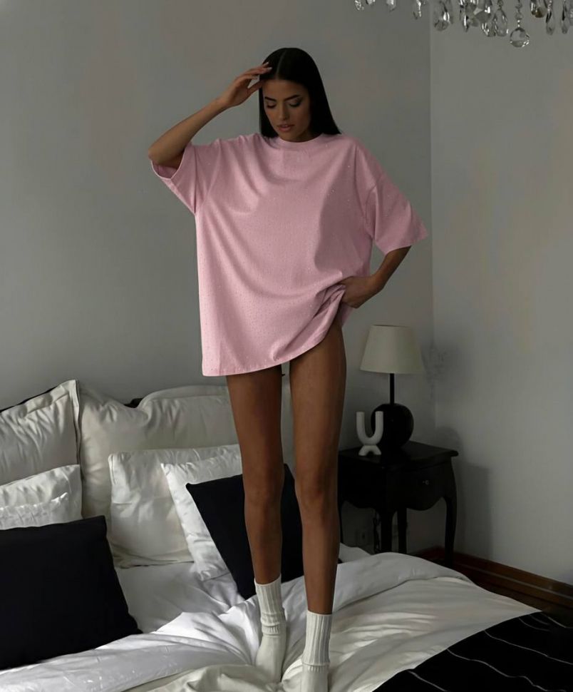 Футболка Розмір: oversize S8492