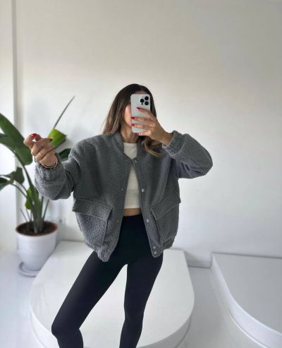 Бомбер Розмір: 42-44, 46-48, 50-52 S1593