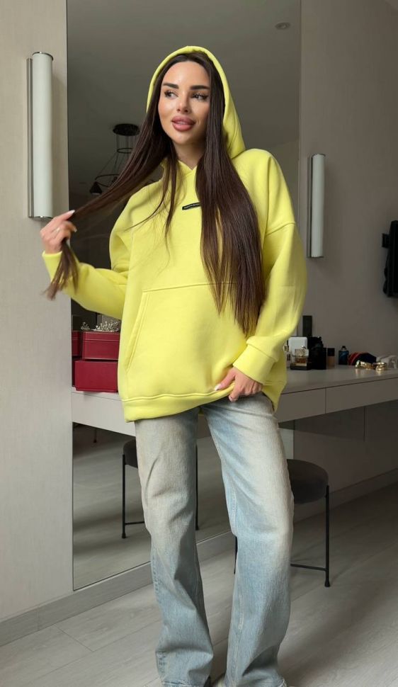 Худі Розмір: 42-48 oversized S13594