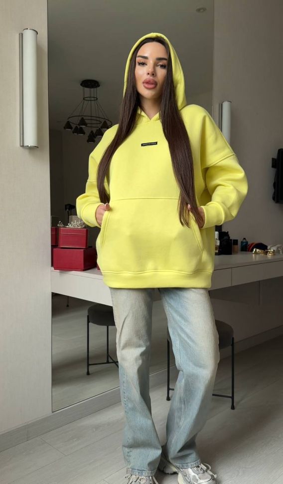 Худі Розмір: 42-48 oversized S13594