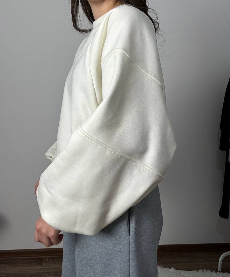 Худі Розмір: 42-48 OVERSIZE S1090
