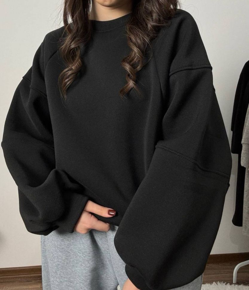 Худі Розмір: 42-48 OVERSIZE S1090
