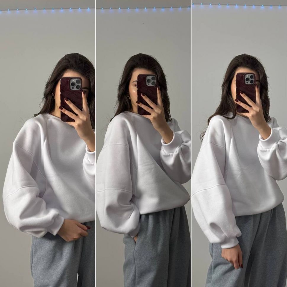 Худі Розмір: 42-48 OVERSIZE S1090