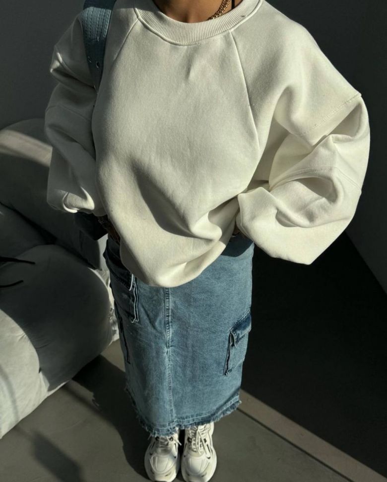 Бомбер Розмір: 42-46 Oversize S1091