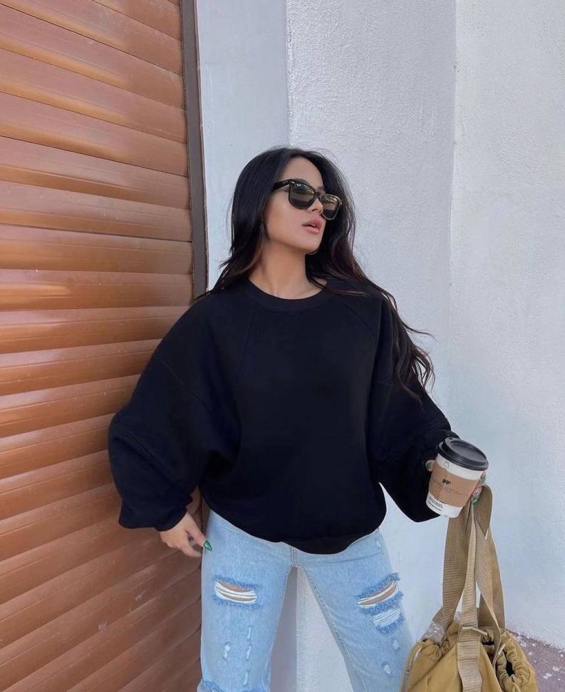 Бомбер Розмір: 42-46 Oversize S1091