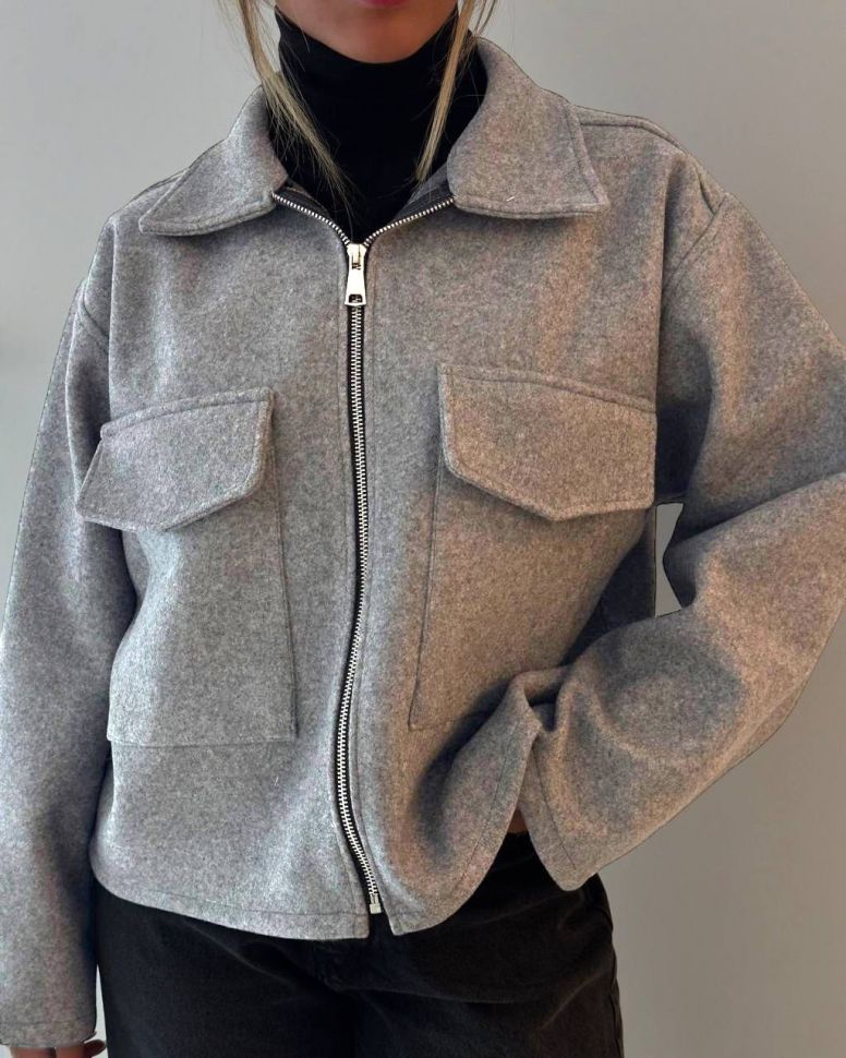 Бомбер Розмір: 42-46 Oversize S1091