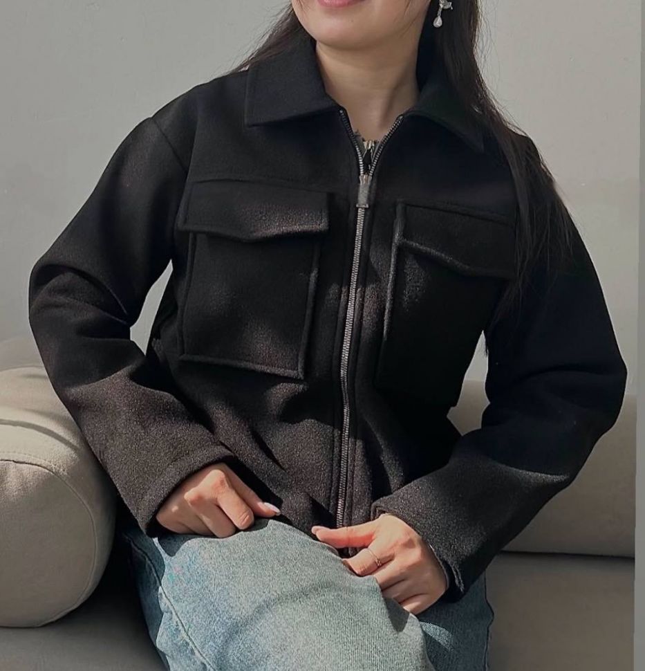 Бомбер Розмір: 42-46 Oversize S1091