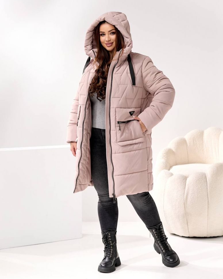 Пальто Розмір: 44, 46, 48, 50, 52, 54, 56, 58 S3800