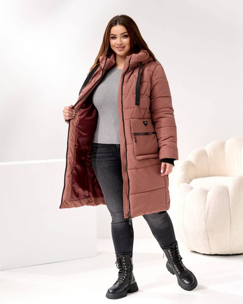 Пальто Розмір: 44, 46, 48, 50, 52, 54, 56, 58 S3800