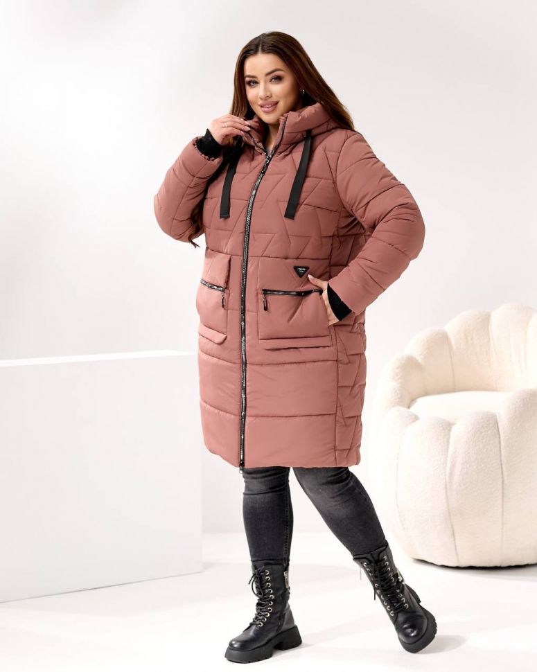 Пальто Розмір: 44, 46, 48, 50, 52, 54, 56, 58 S3800