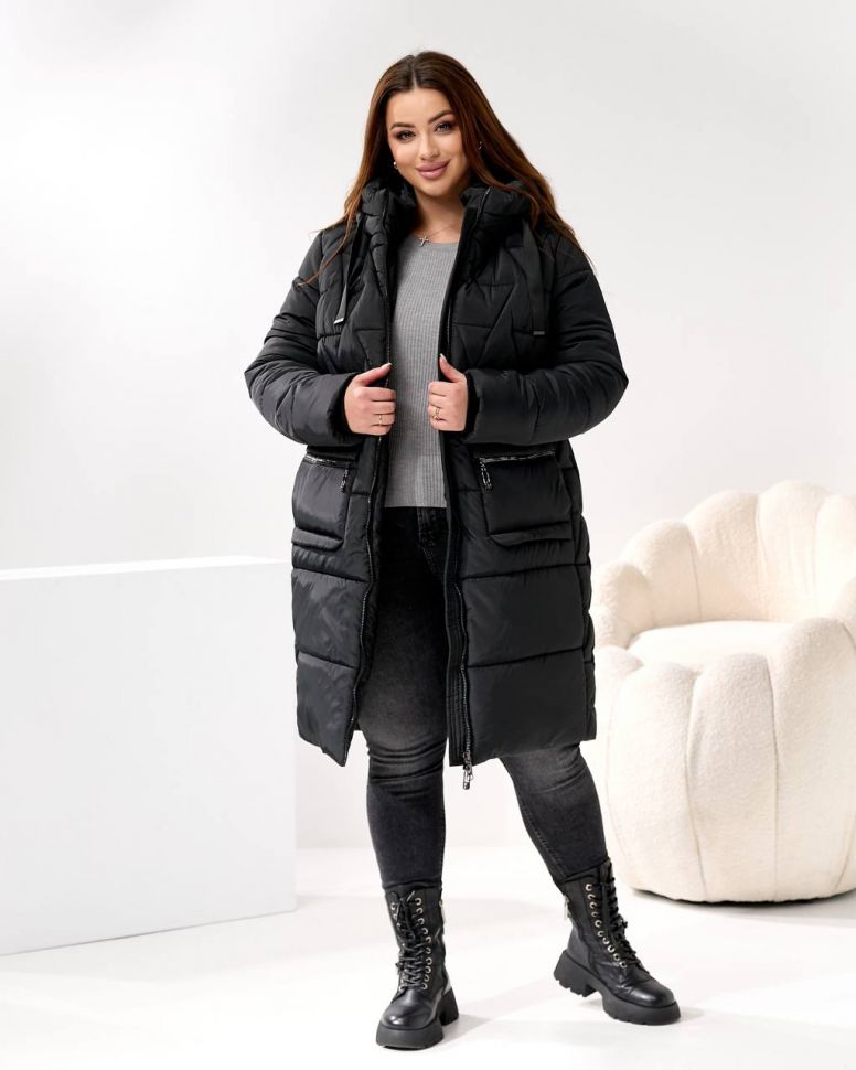 Пальто Розмір: 44, 46, 48, 50, 52, 54, 56, 58 S3800