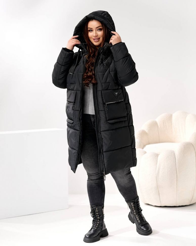 Пальто Розмір: 44, 46, 48, 50, 52, 54, 56, 58 S3800