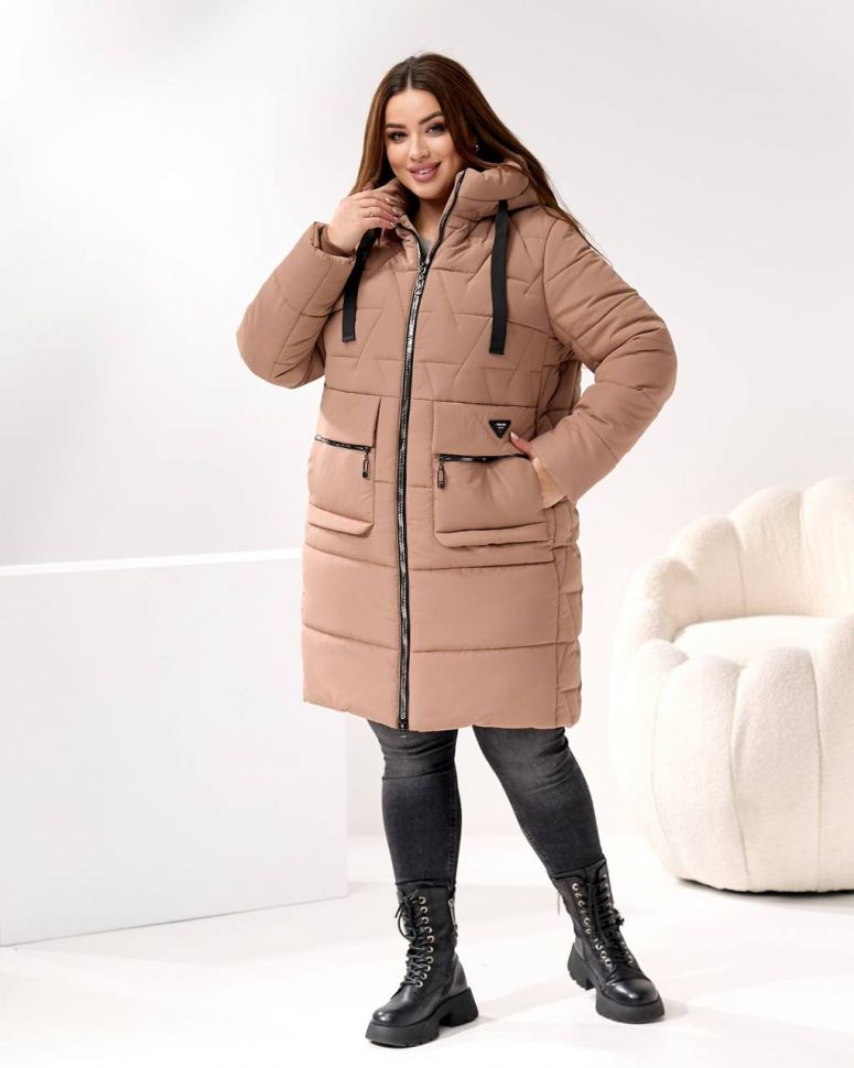 Пальто Розмір: 44, 46, 48, 50, 52, 54, 56, 58 S3800