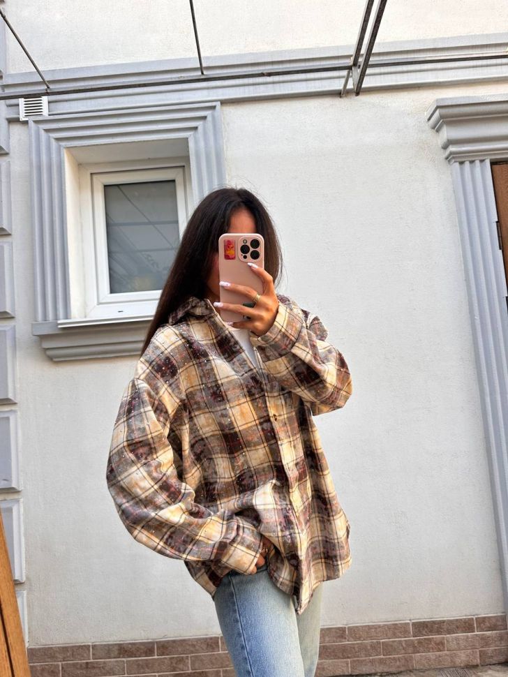Сорочка Розмір: oversize S14001