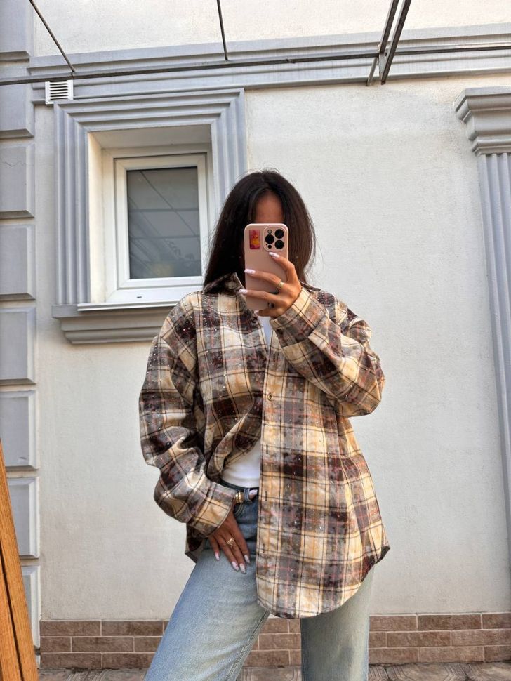 Сорочка Розмір: oversize S14001