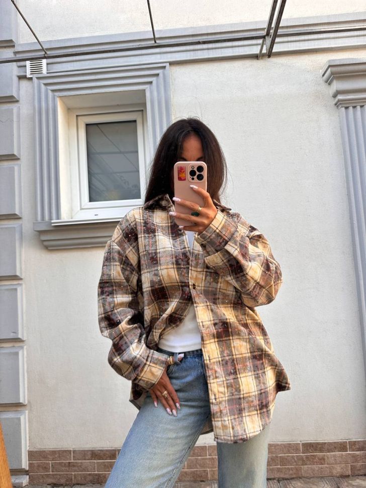Сорочка Розмір: oversize S14001