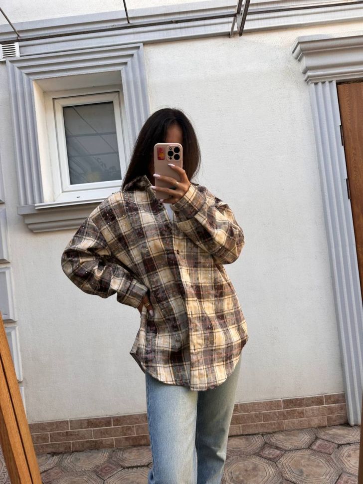 Сорочка Розмір: oversize S14001