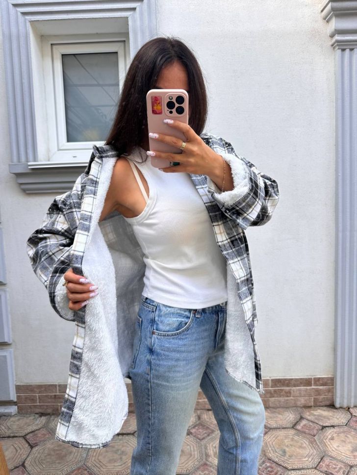 Сорочка Розмір: oversize S14001