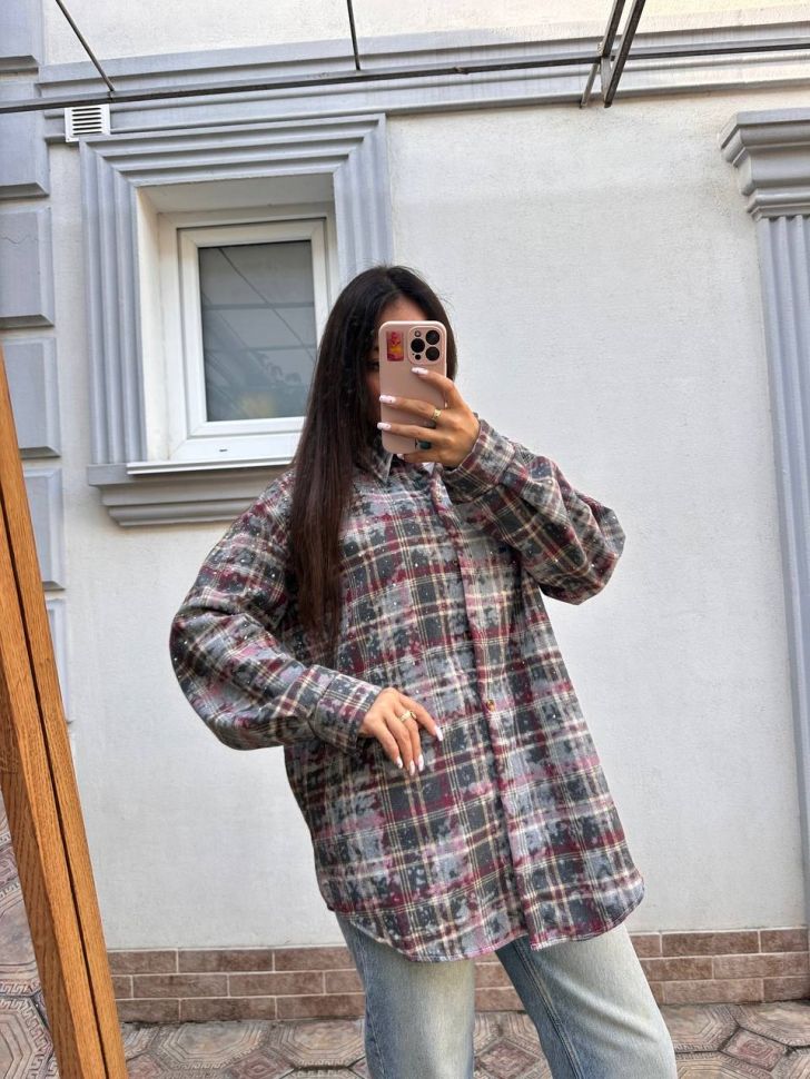 Сорочка Розмір: oversize S14001